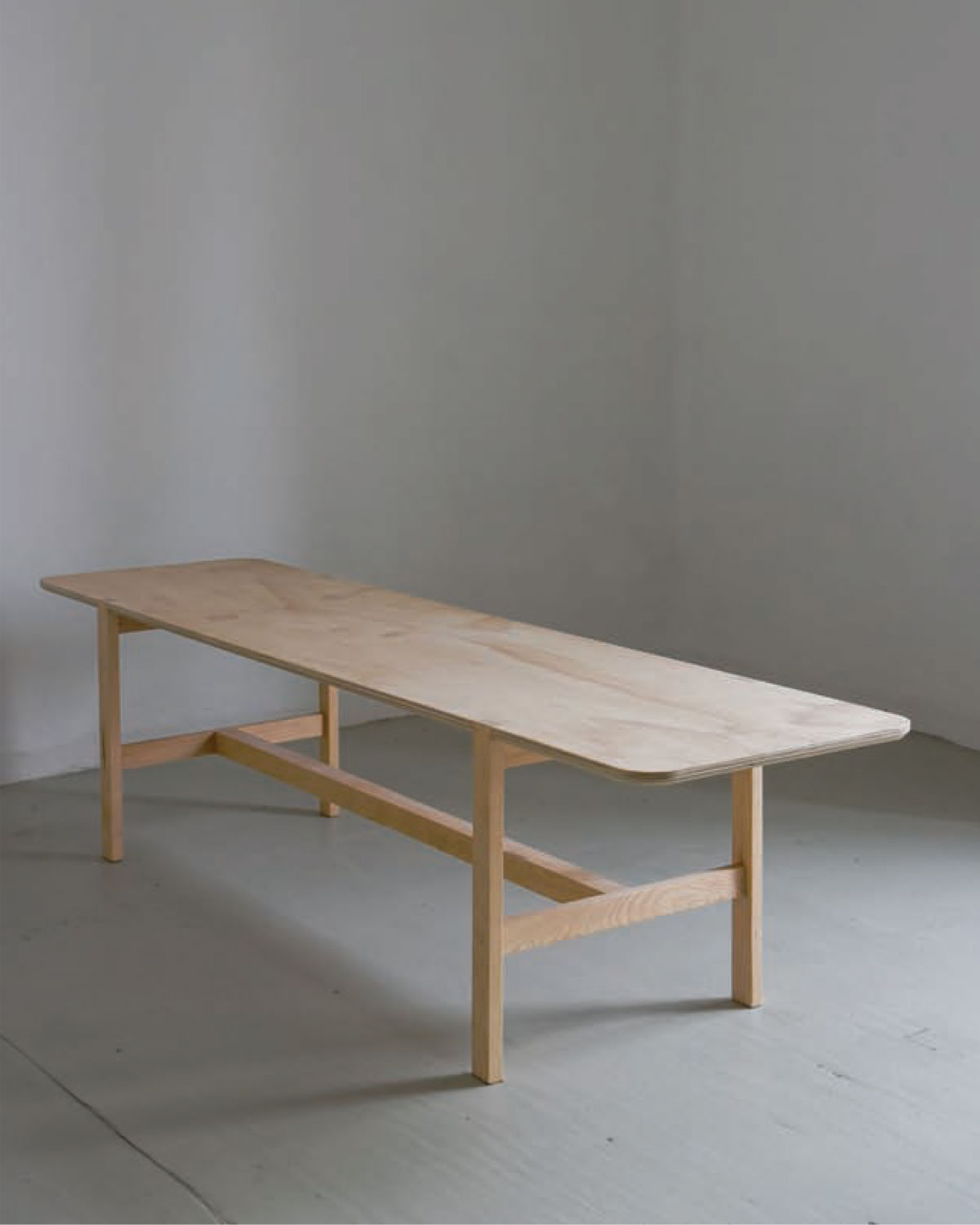 Wood bench