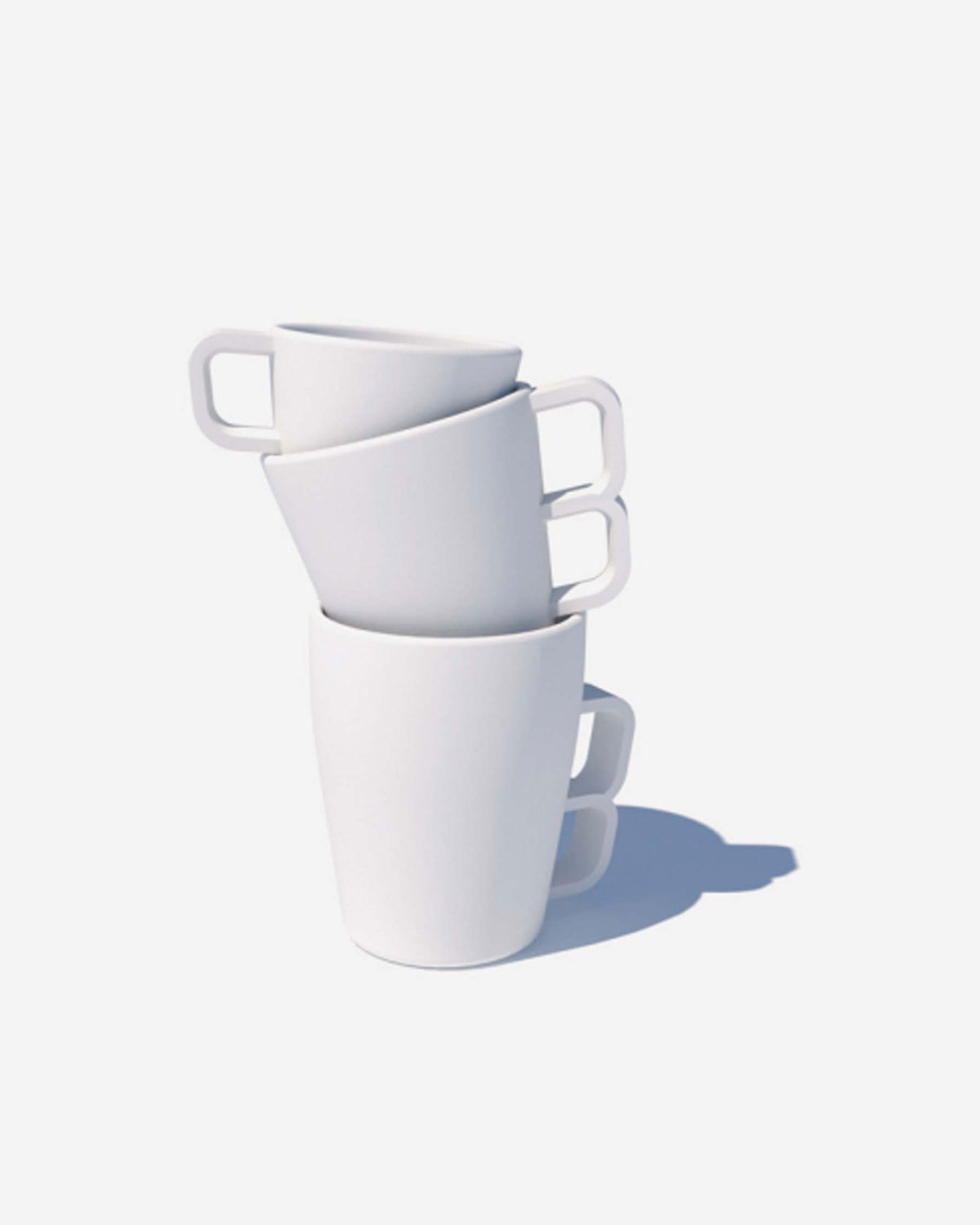 Three mugs