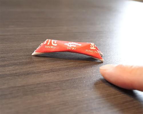 How to Fold a Chopsticks Holder by BeatTheBush DIY, 2021