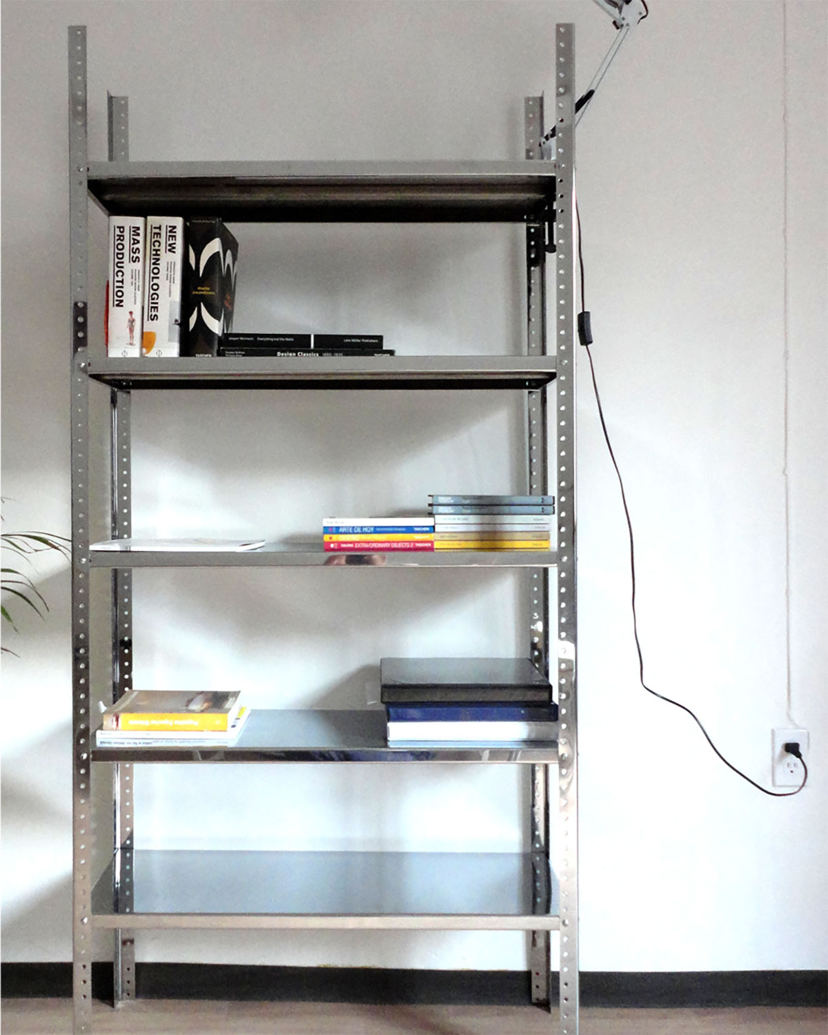 Shelves, chromed