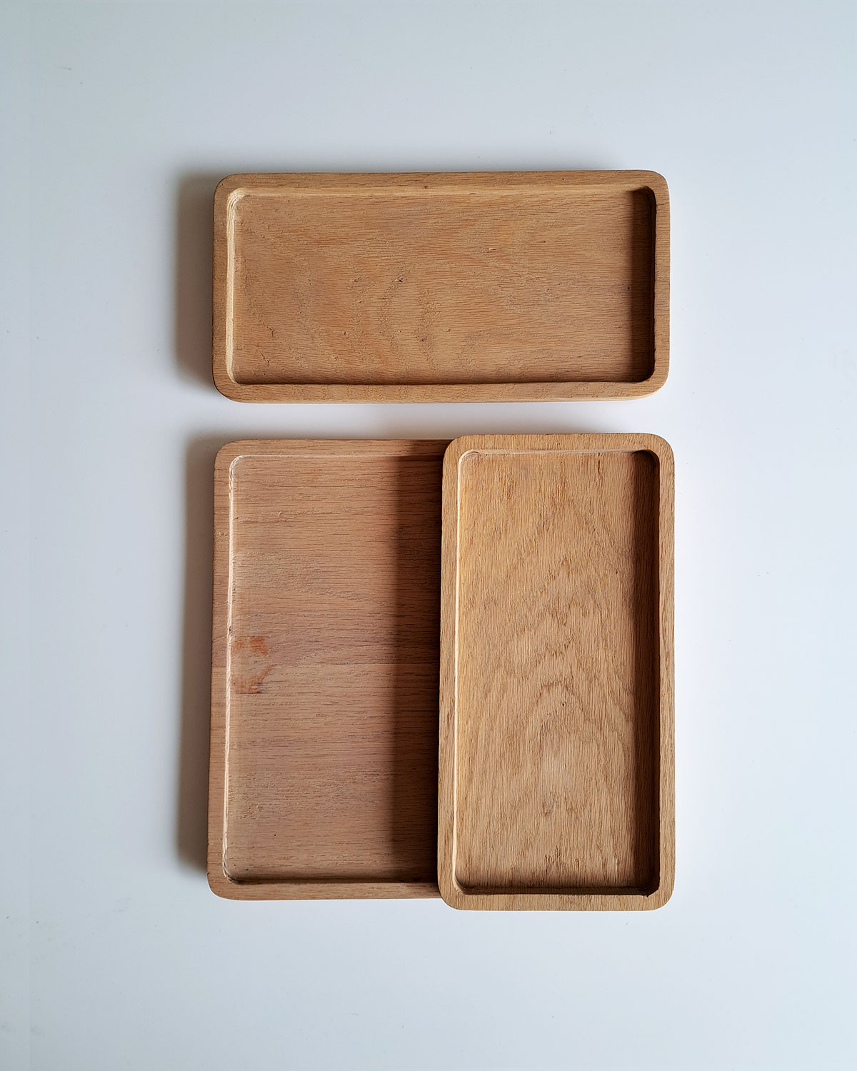 Oak trays