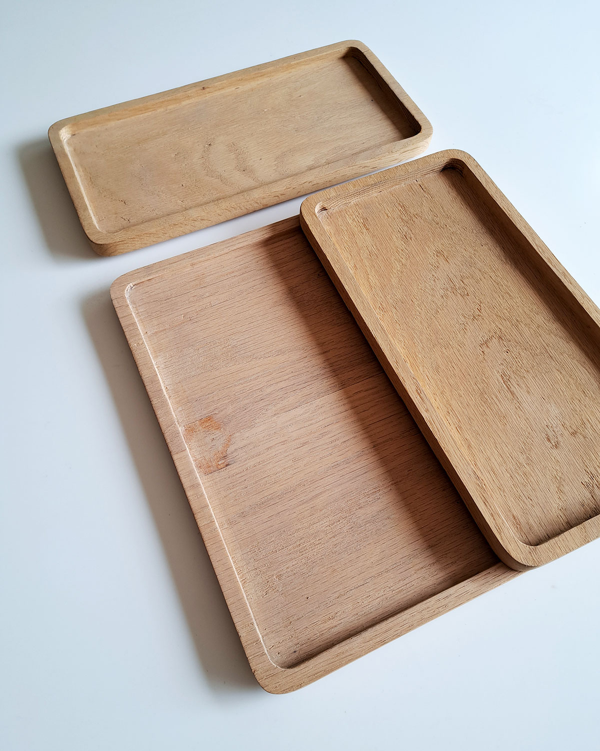 Oak trays