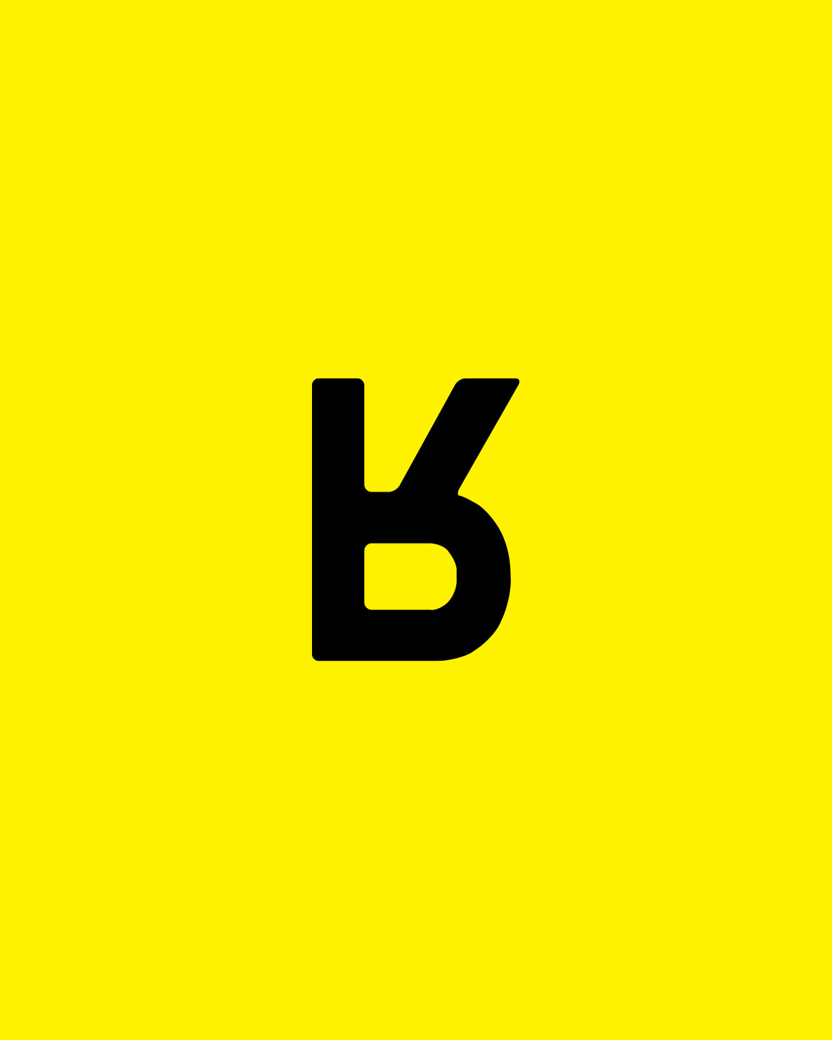 Inverted R