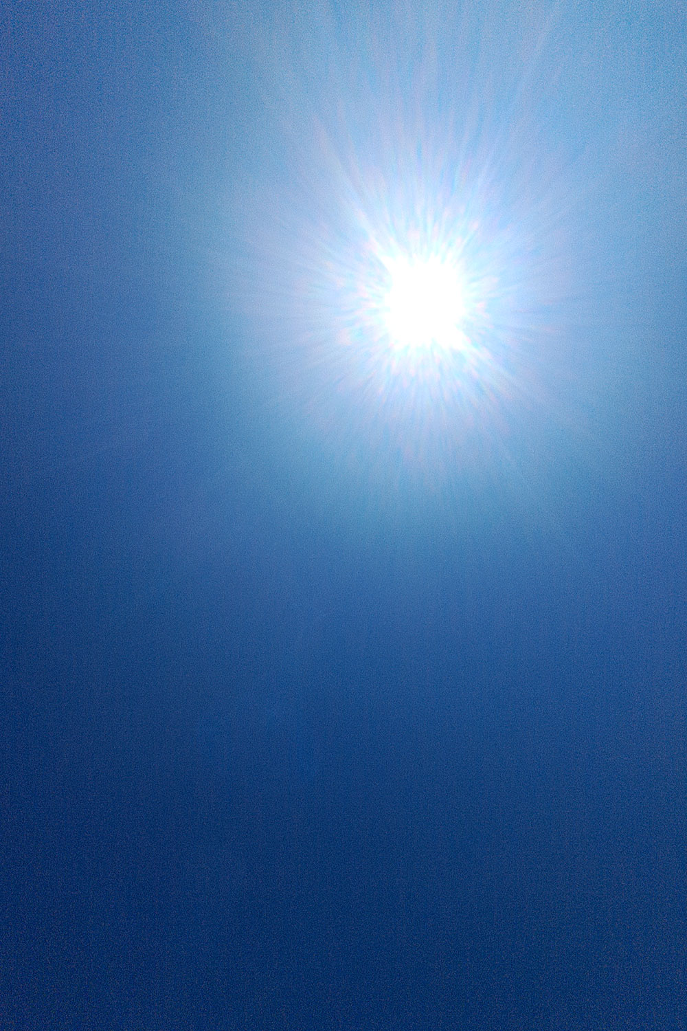 Staring at the sun